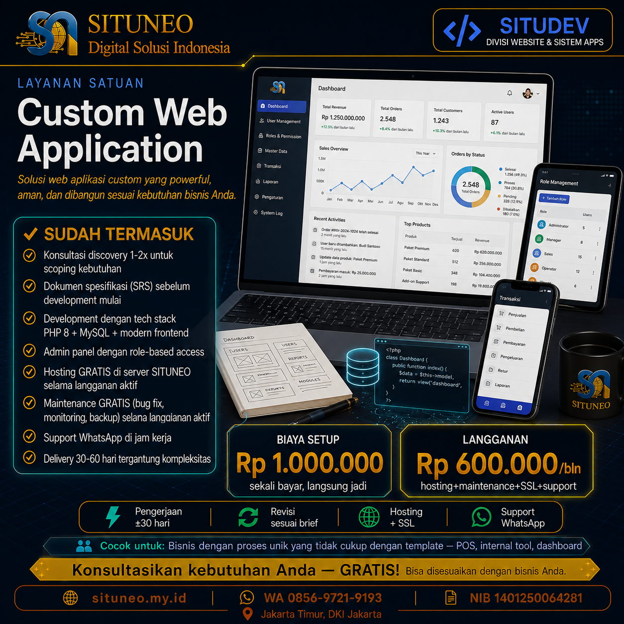 Custom Web Application