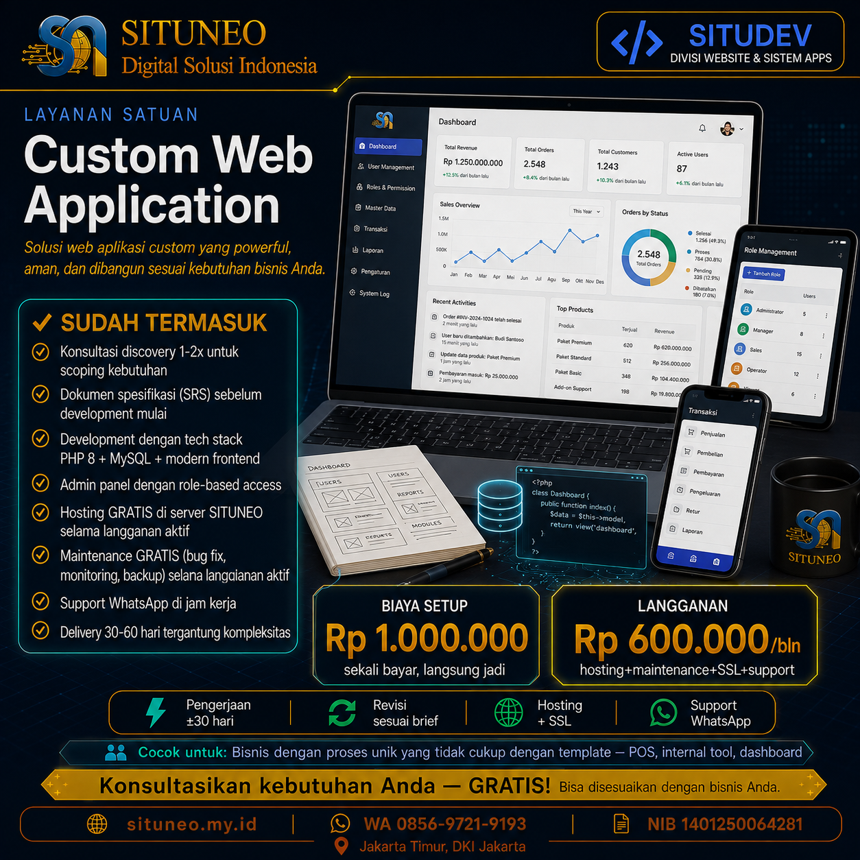 Custom Web Application