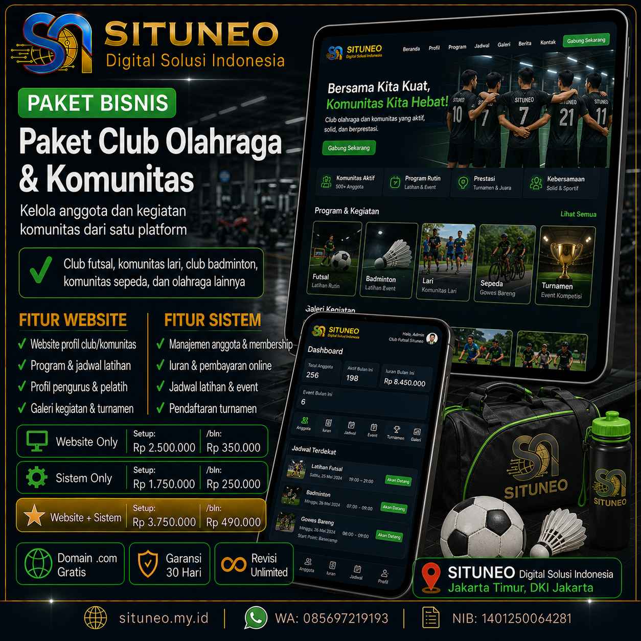 Club Olahraga & Komunitas