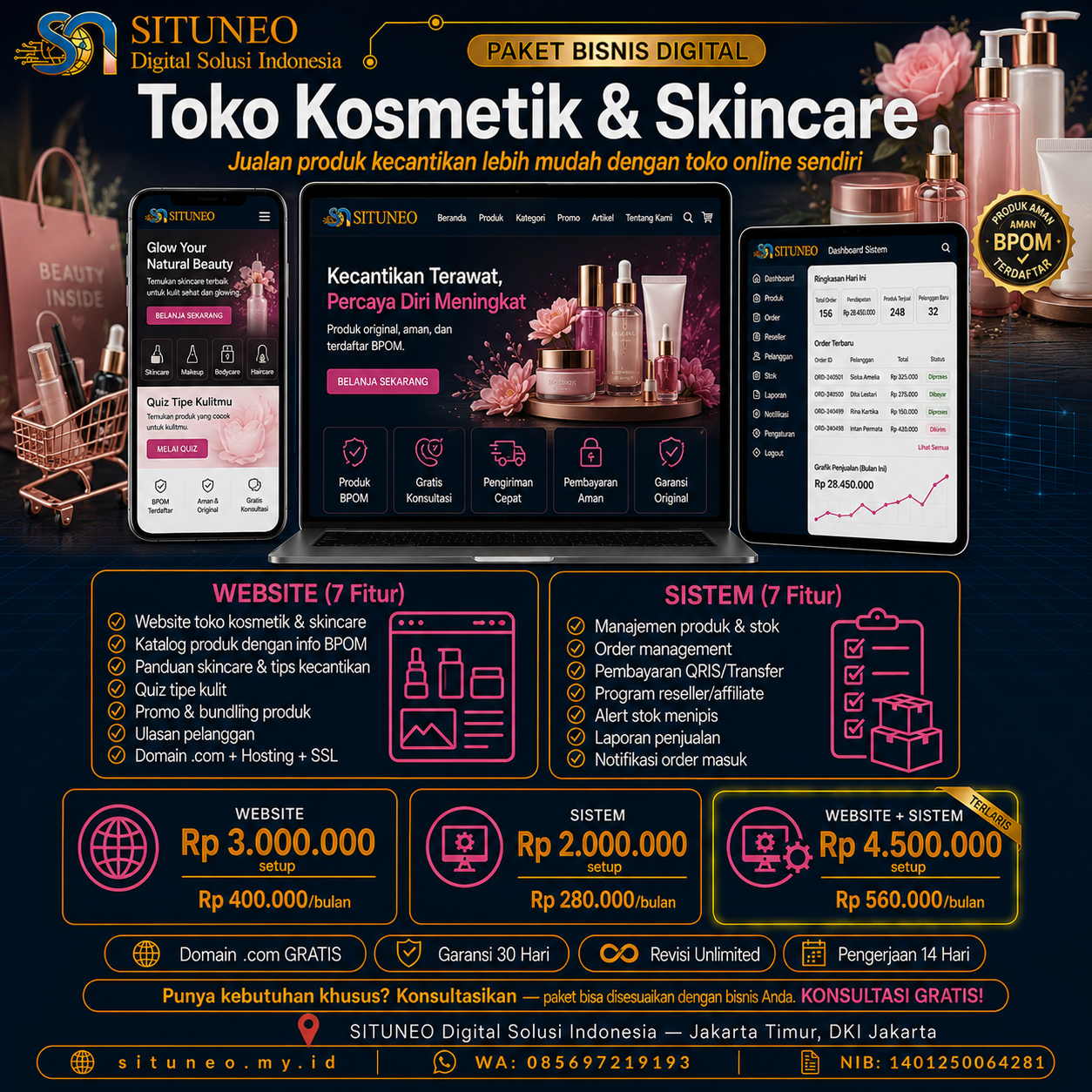 Toko Kosmetik & Skincare
