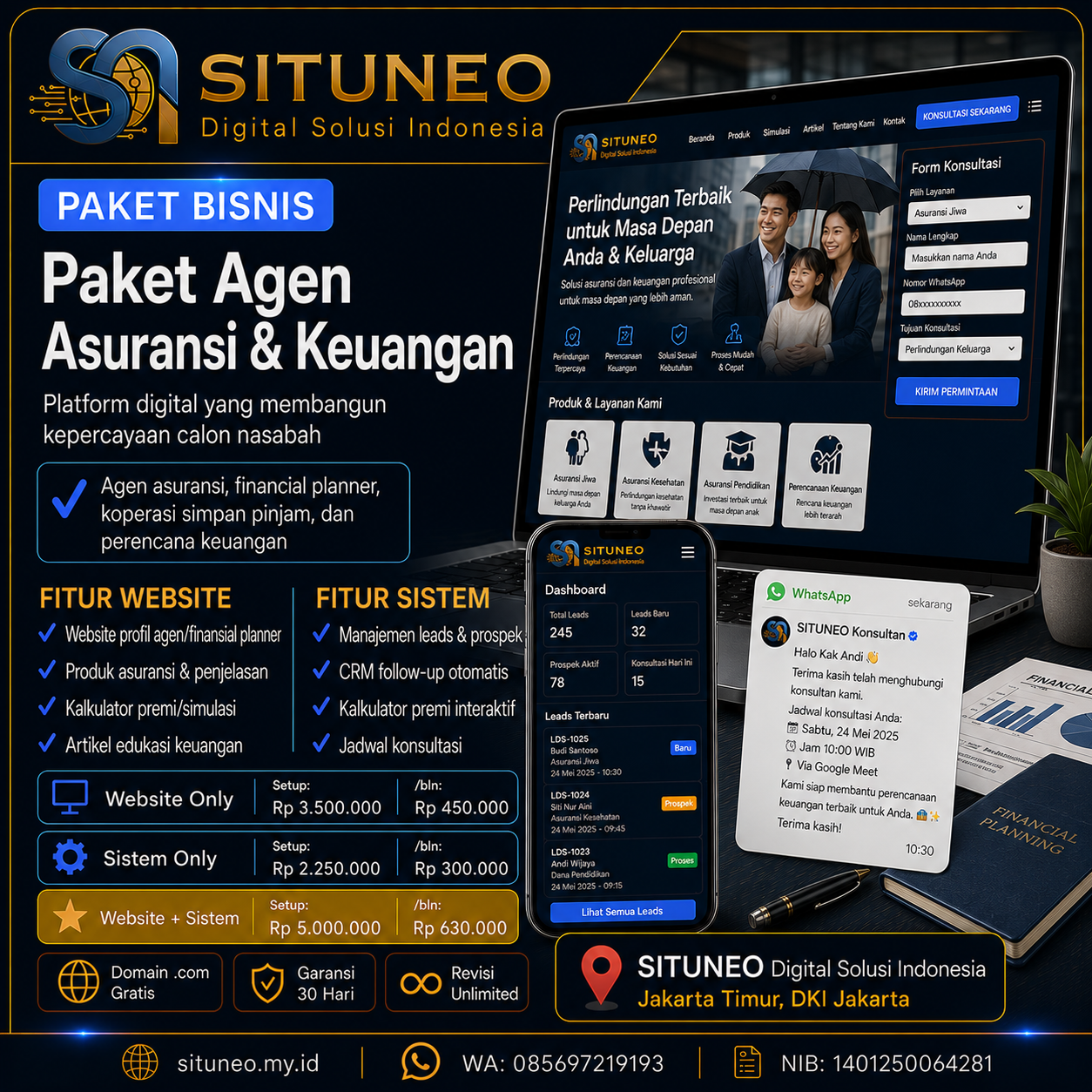 Agen Asuransi & Keuangan