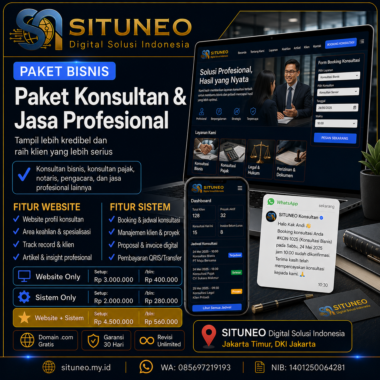 Konsultan & Jasa Profesional
