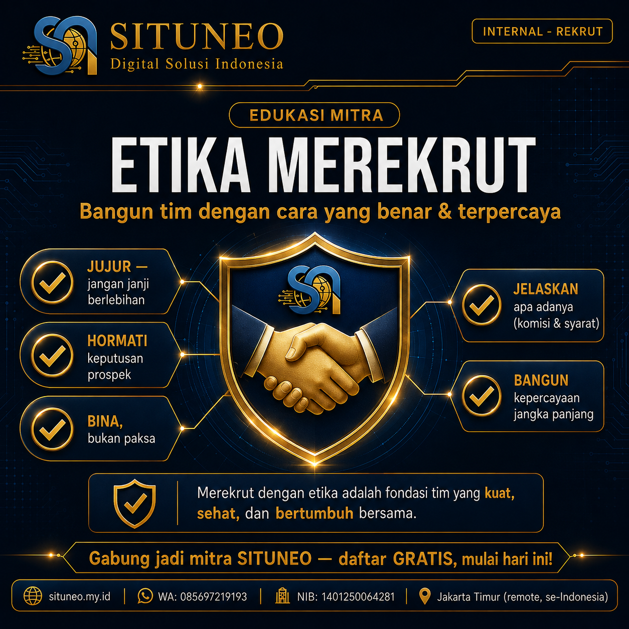 Etika Merekrut: Bangun Tim dengan Cara Benar