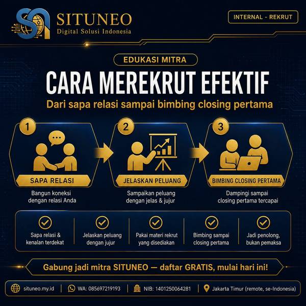 Cara Merekrut Mitra yang Efektif