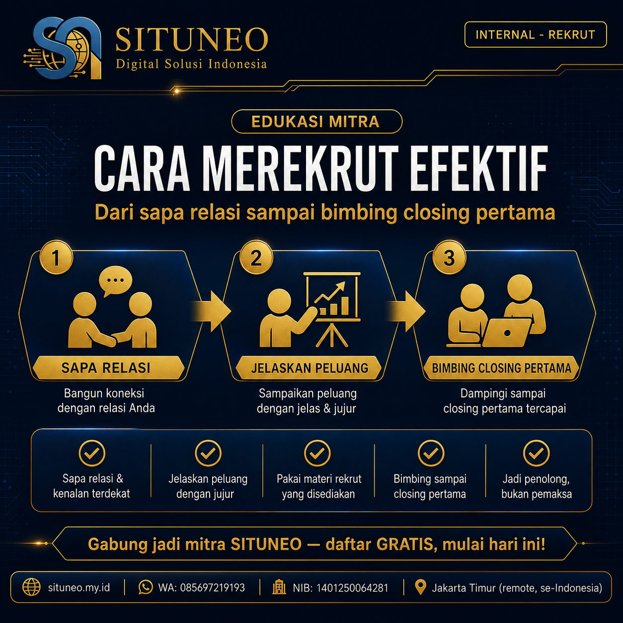 Cara Merekrut Mitra yang Efektif