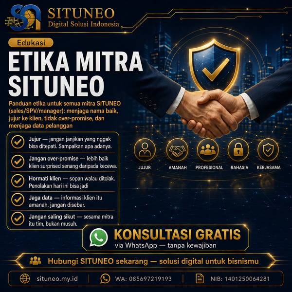 Etika & Profesionalisme Mitra SITUNEO