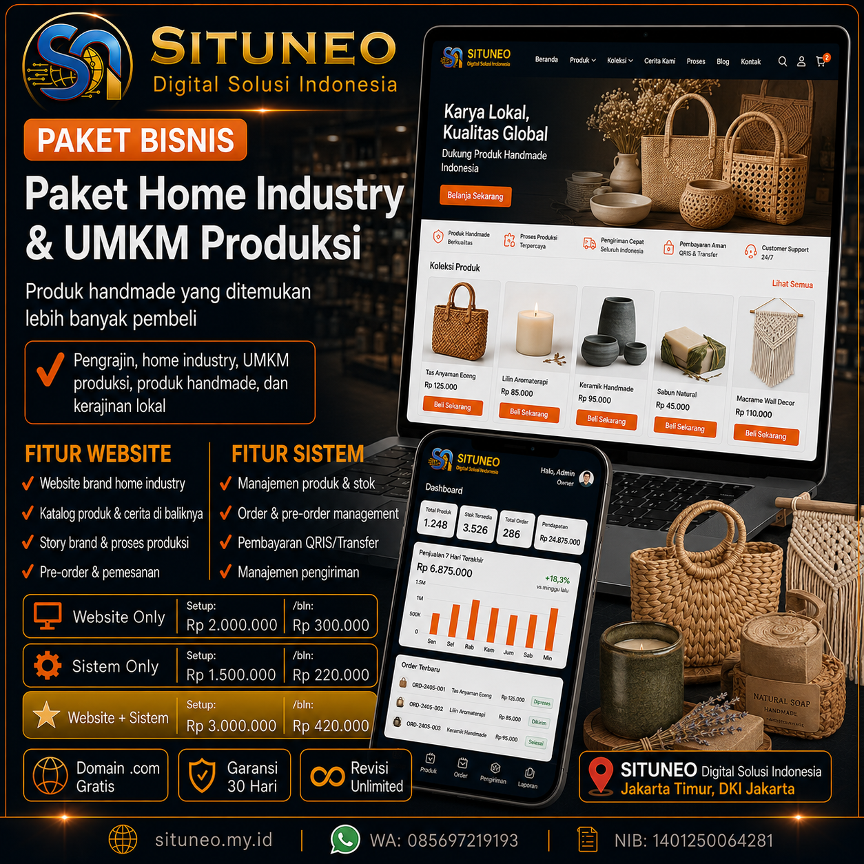 Home Industry & UMKM Produksi