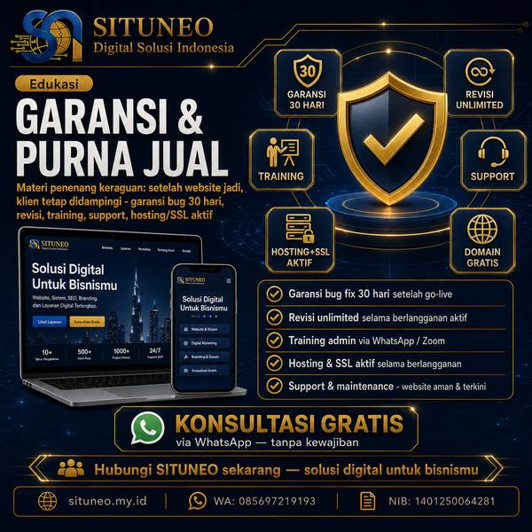 Garansi & Layanan Purna Jual