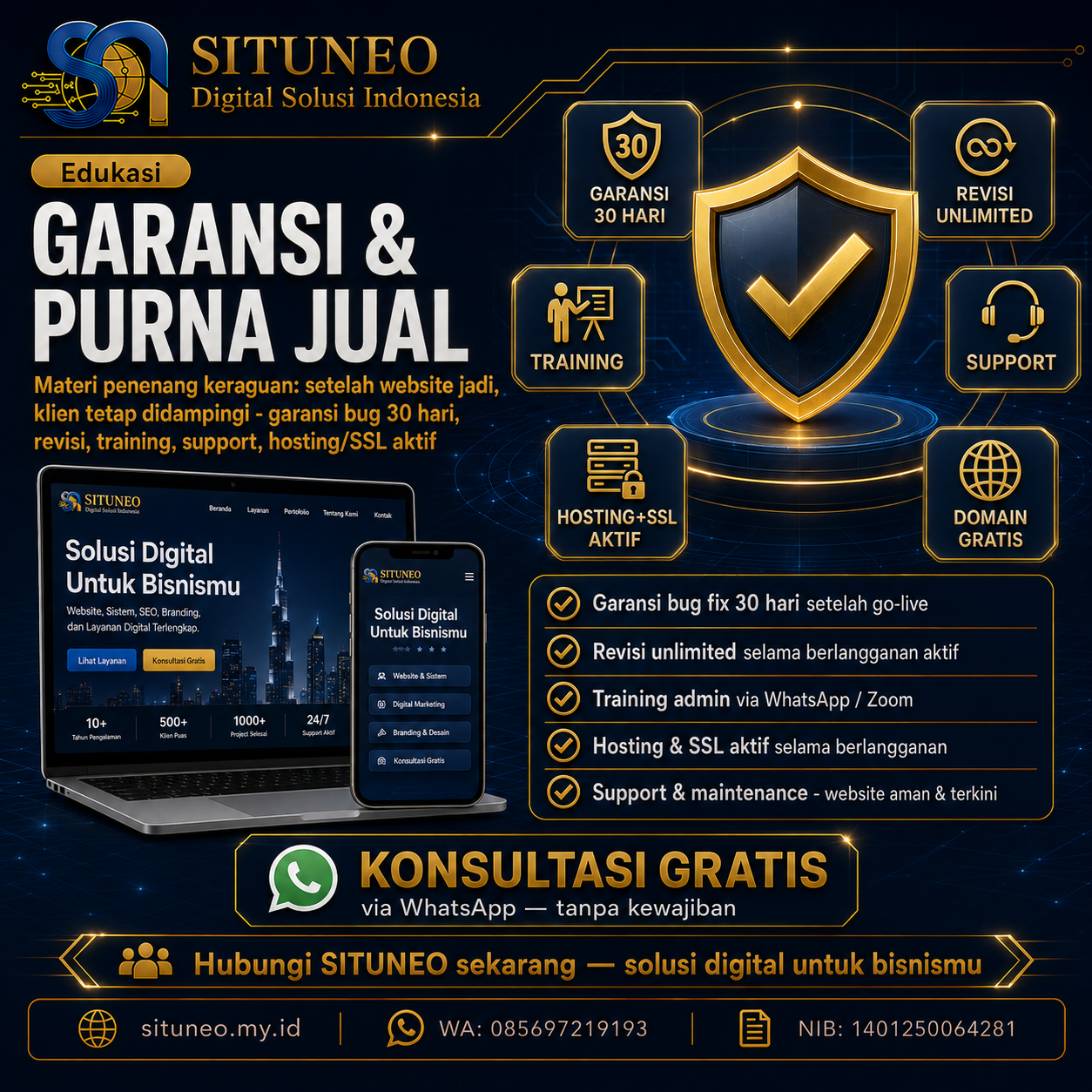 Garansi & Layanan Purna Jual