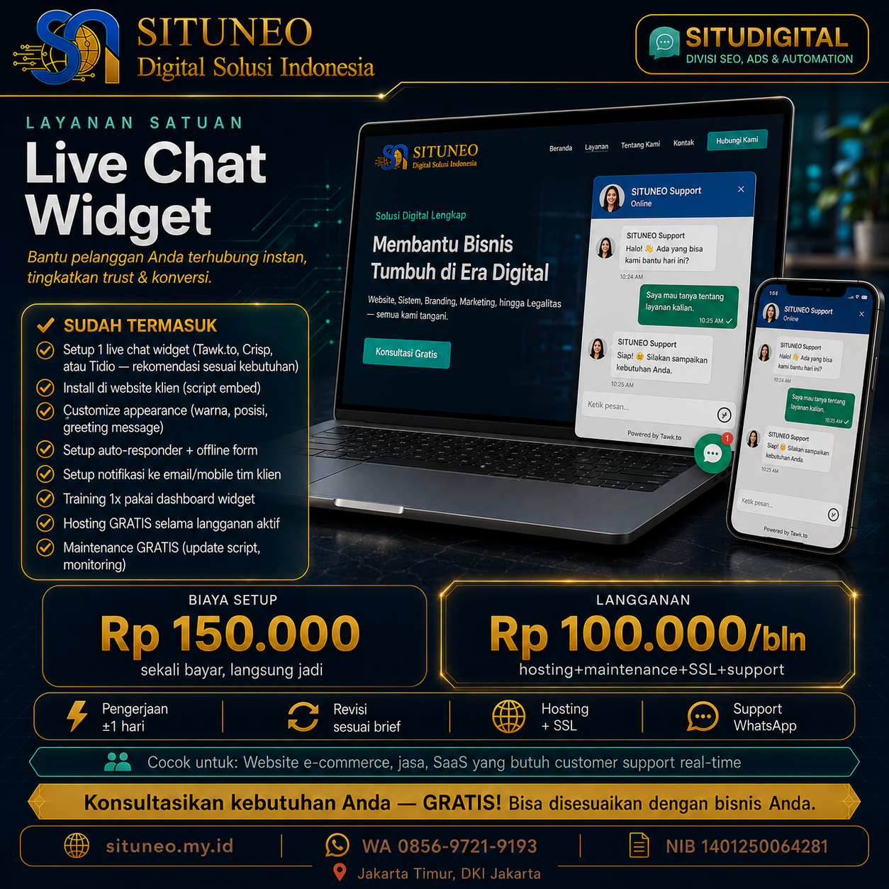 Live Chat Widget