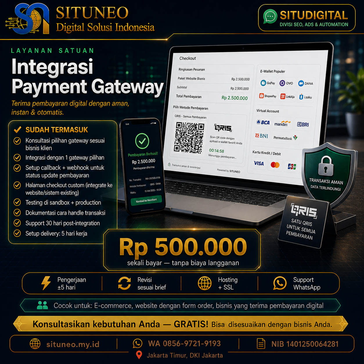 Integrasi Payment Gateway