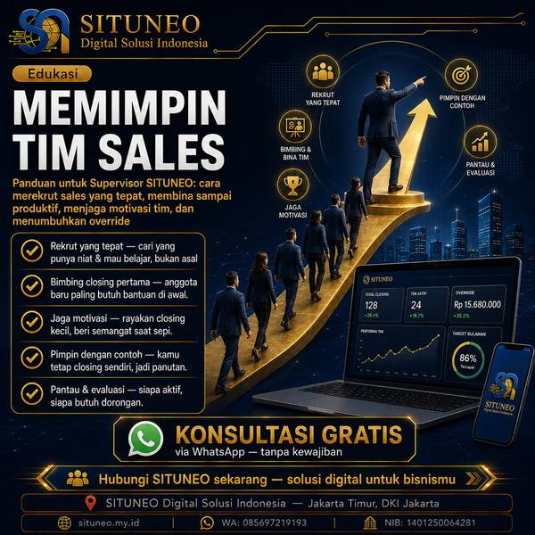 Tips SPV: Memimpin & Membina Tim Sales
