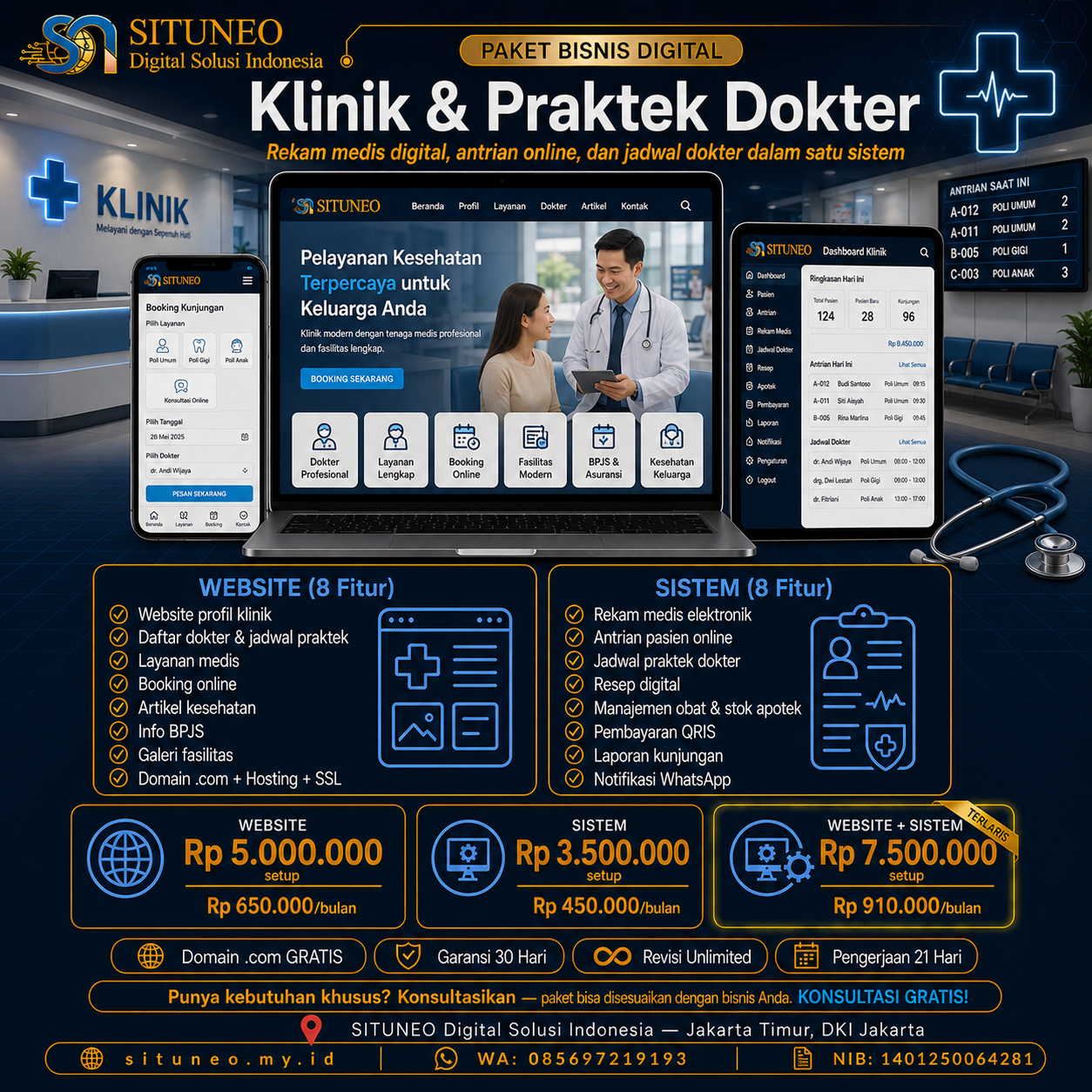 Klinik & Praktek Dokter
