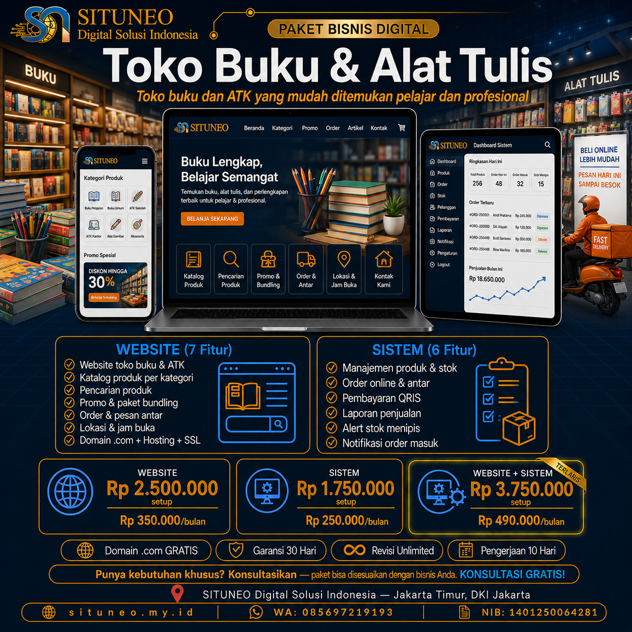 Toko Buku & Alat Tulis