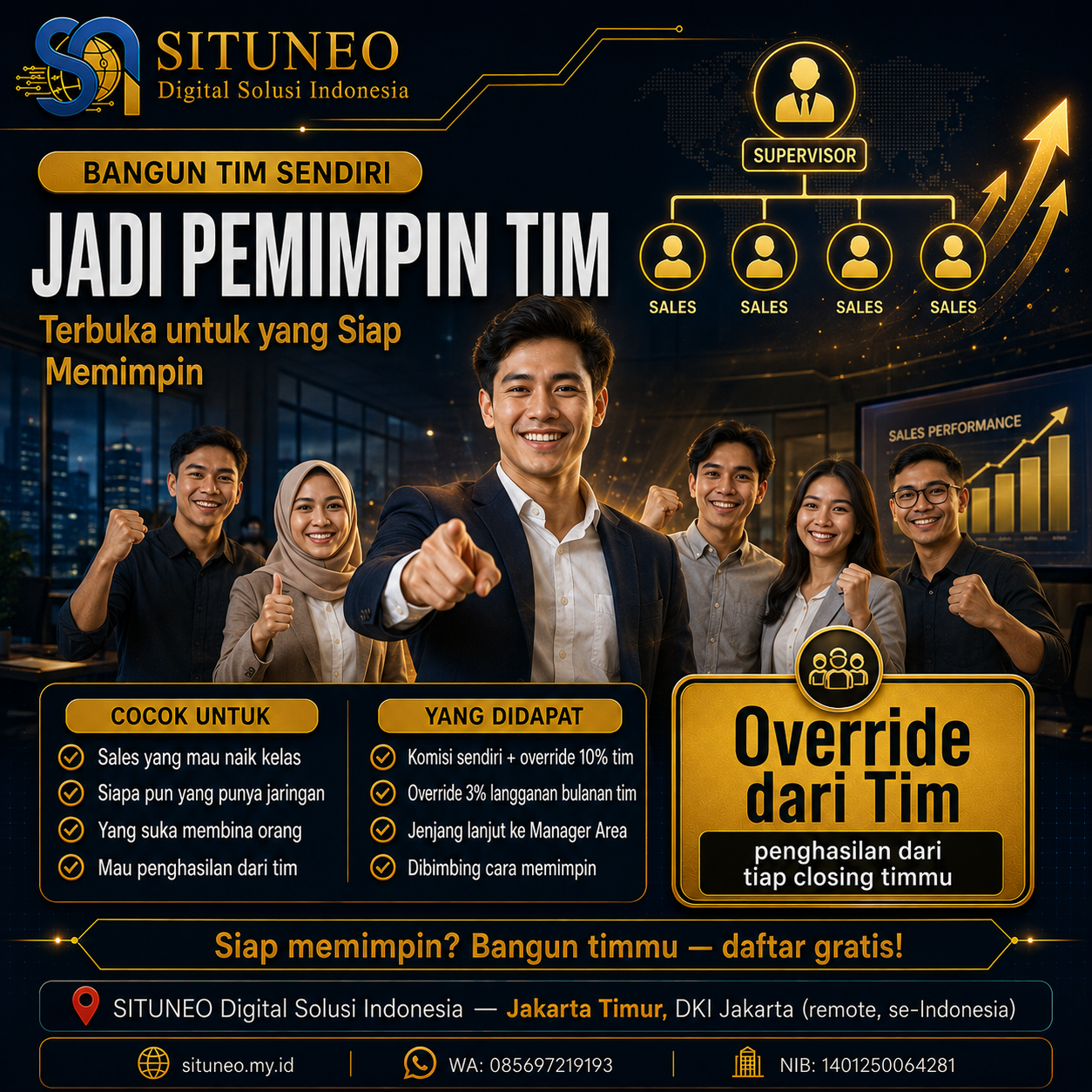 SPV: Jadi Pemimpin Tim — Terbuka untuk yang Siap Memimpin