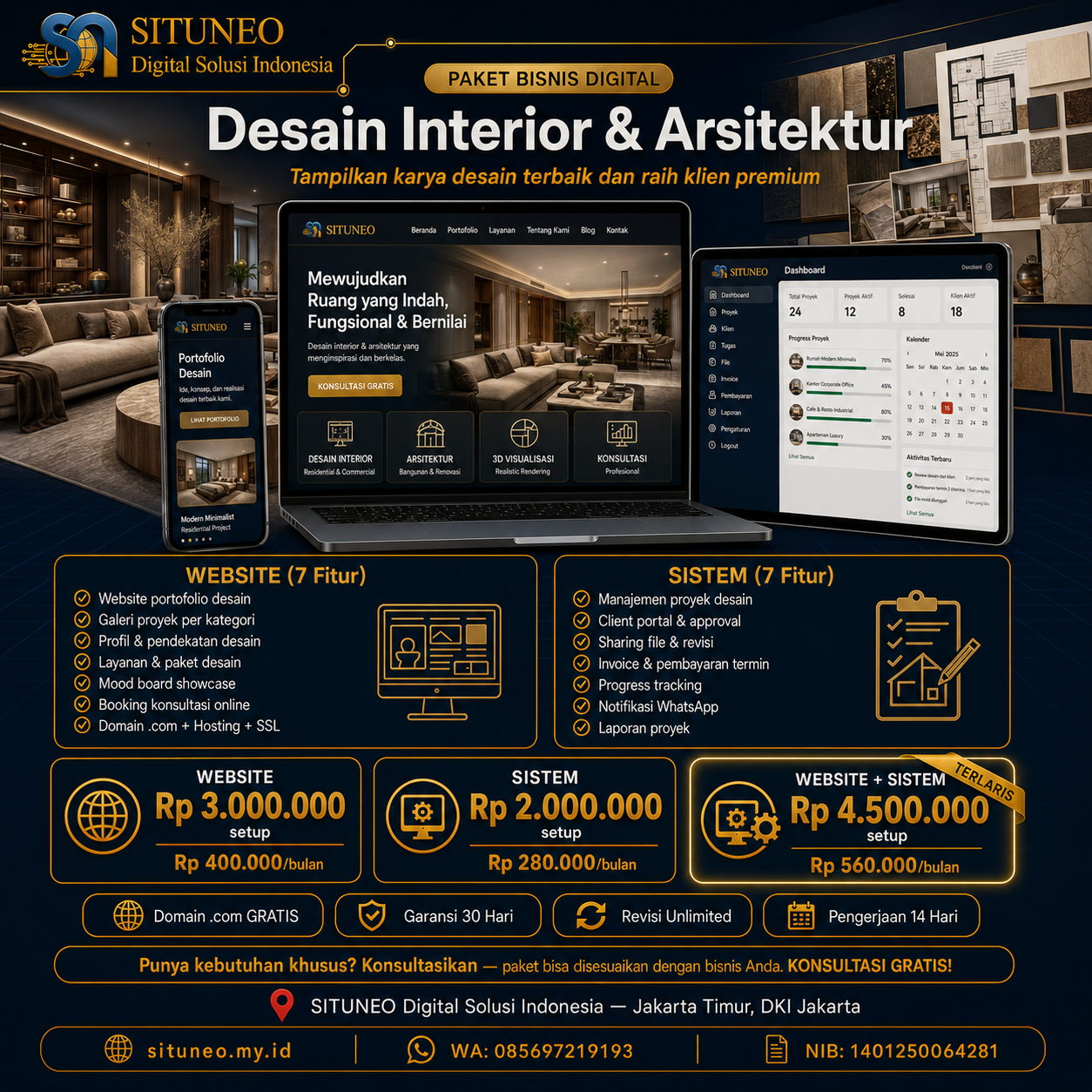Desain Interior & Arsitektur