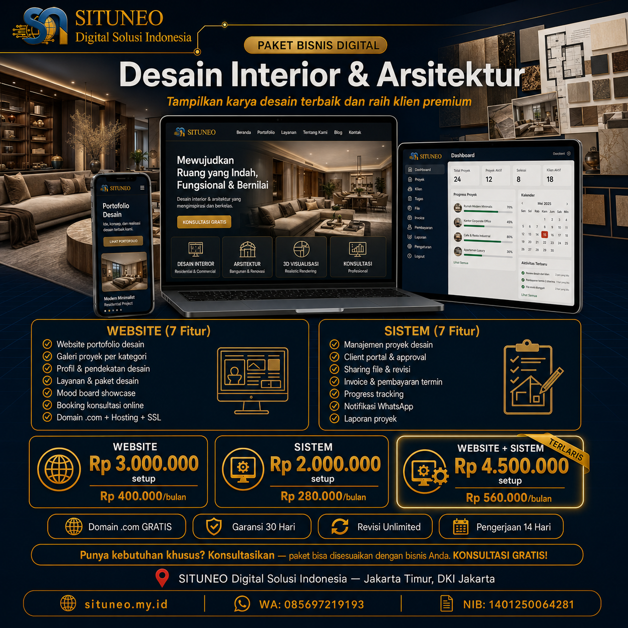 Desain Interior & Arsitektur
