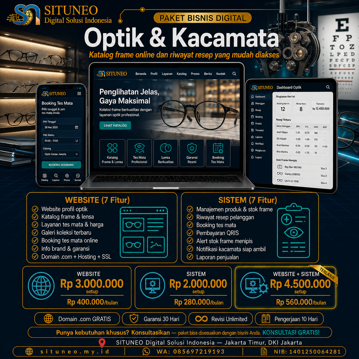 Optik & Kacamata