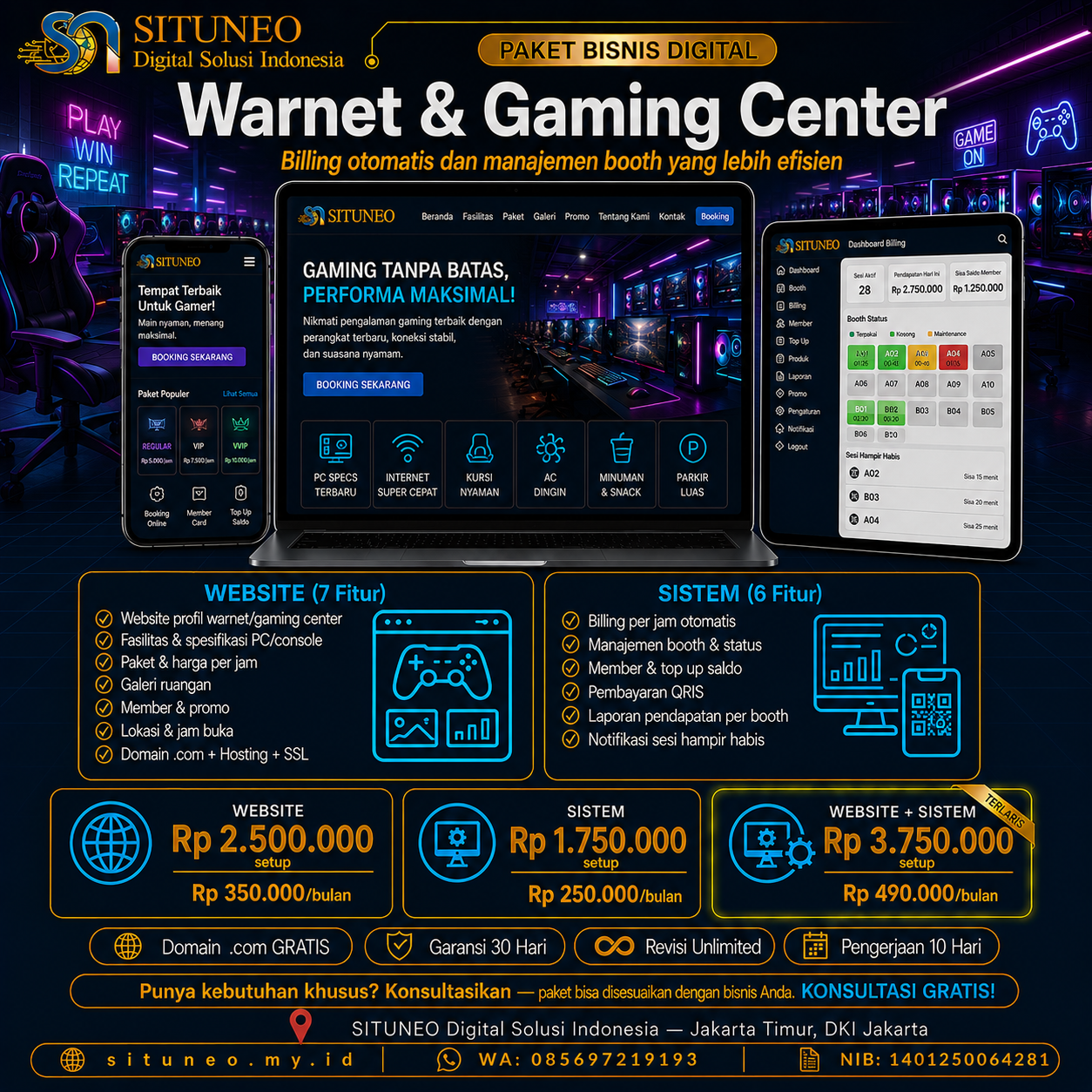 Warnet & Gaming Center