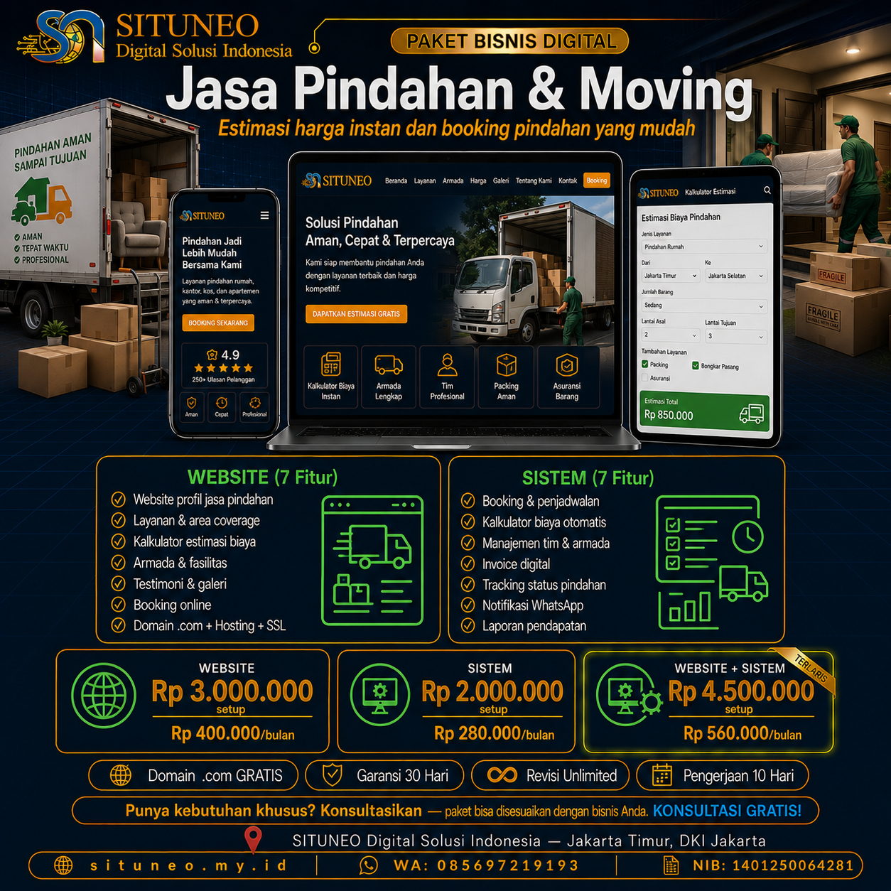Jasa Pindahan & Moving