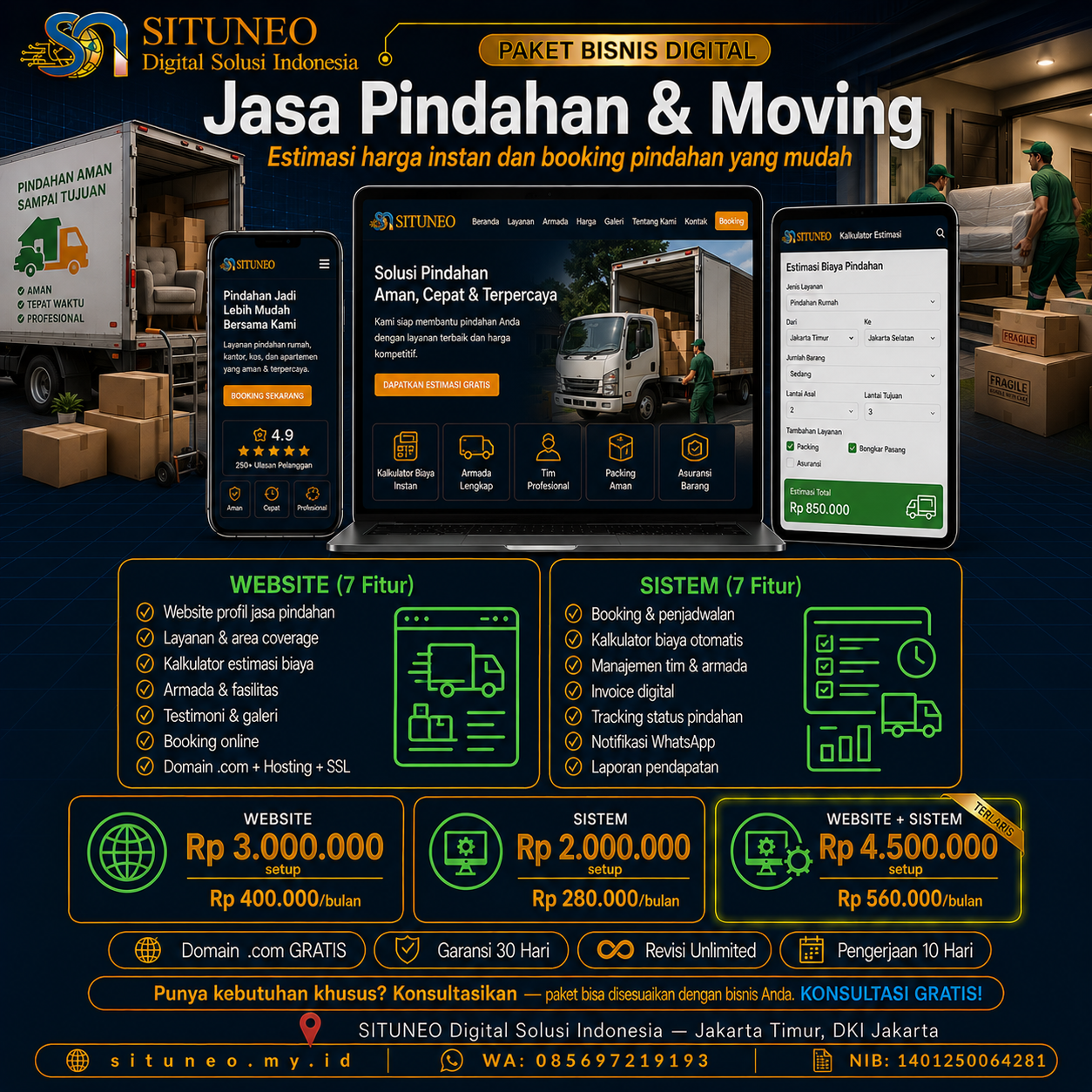 Jasa Pindahan & Moving