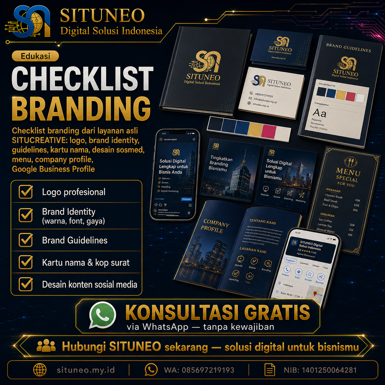 Checklist Branding Lengkap Bisnis Profesional