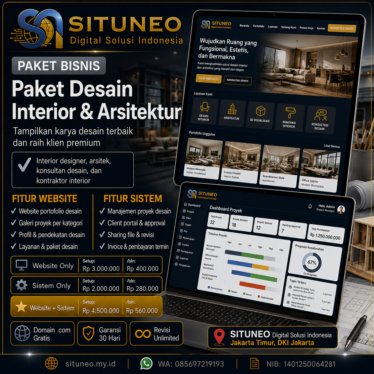 Desain Interior & Arsitektur