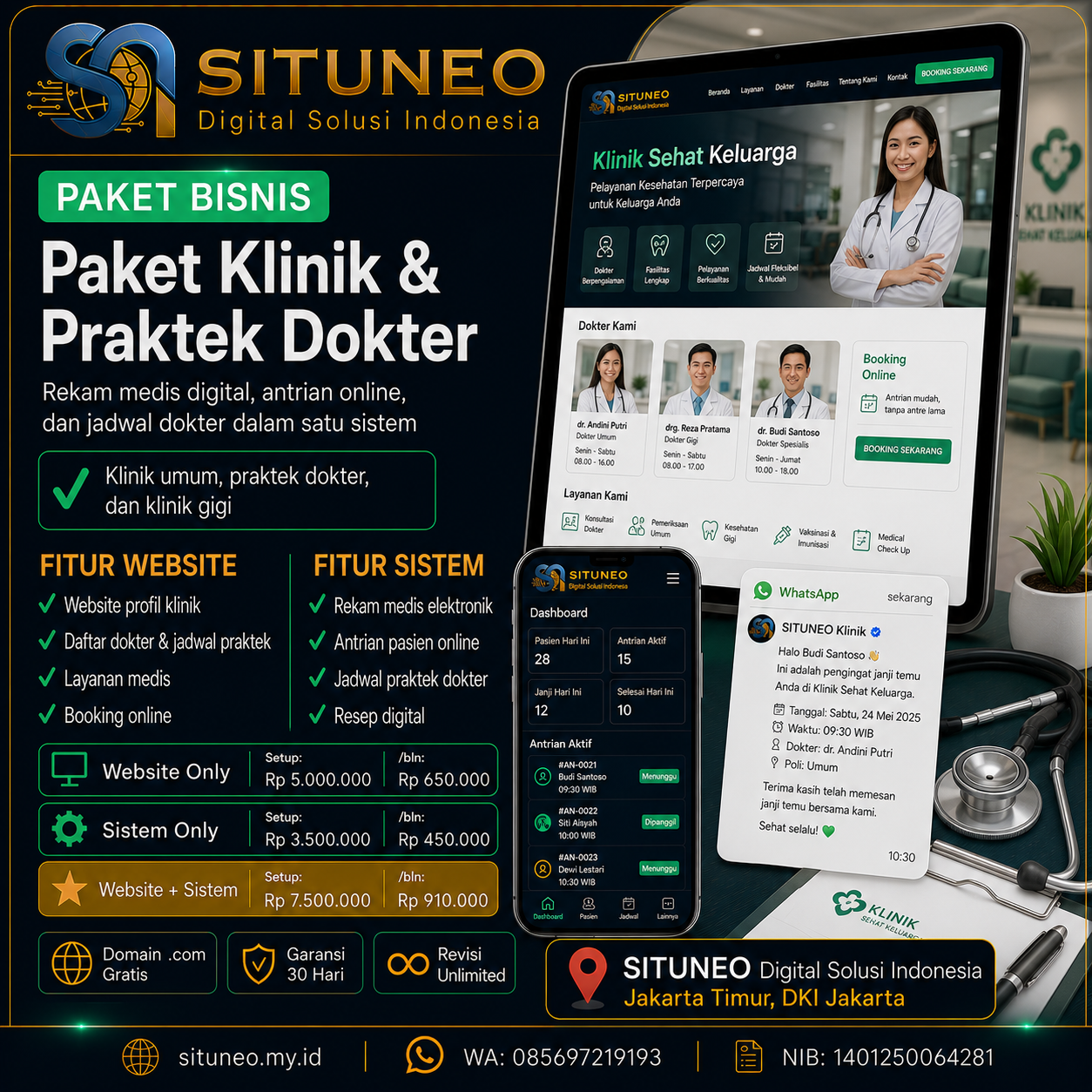 Klinik & Praktek Dokter