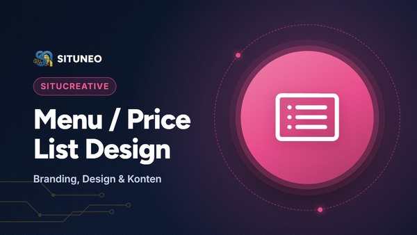 Menu / Price List Design