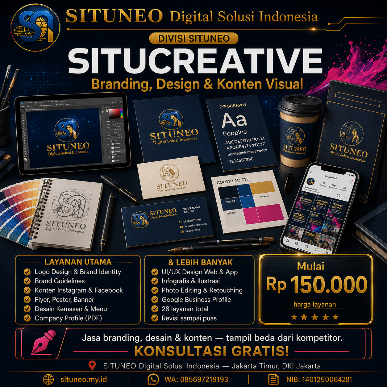 SITUCREATIVE — Branding, Design & Konten