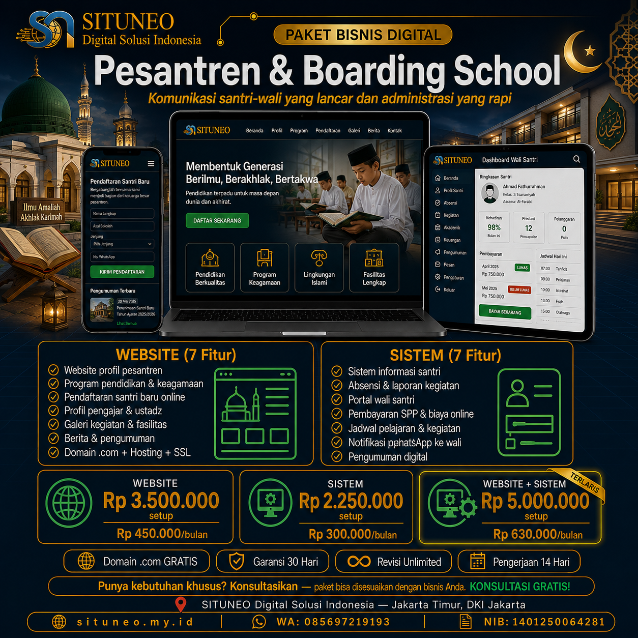 Pesantren & Boarding School