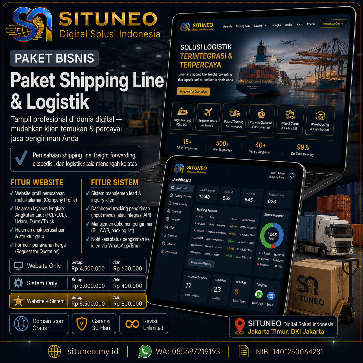 Shipping Line & Logistik