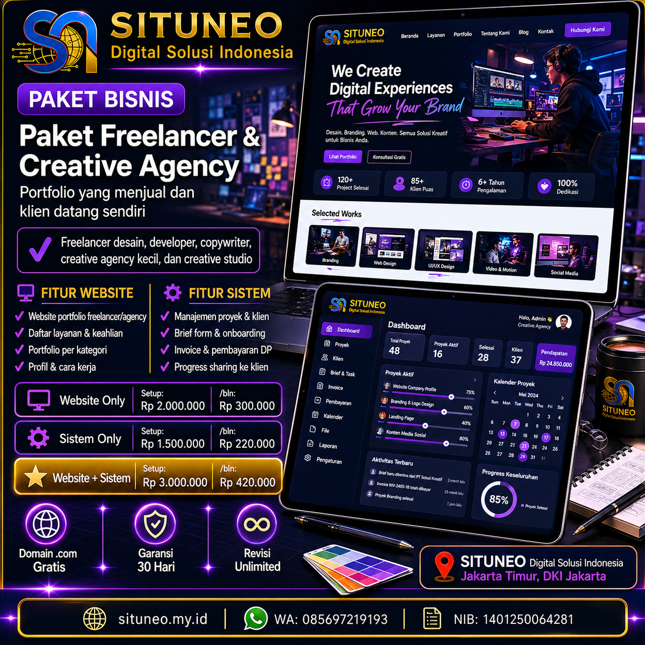 Freelancer & Creative Agency
