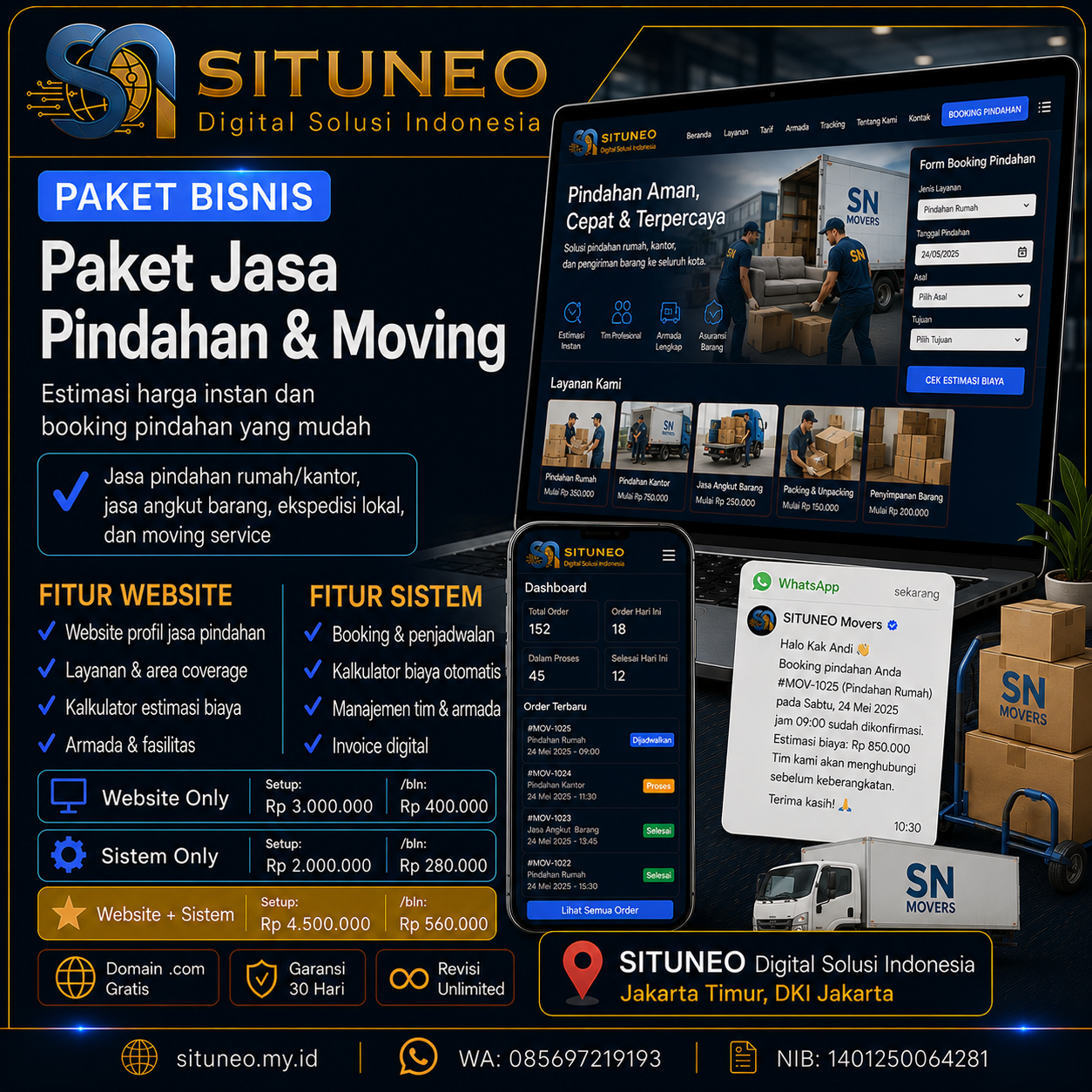 Jasa Pindahan & Moving