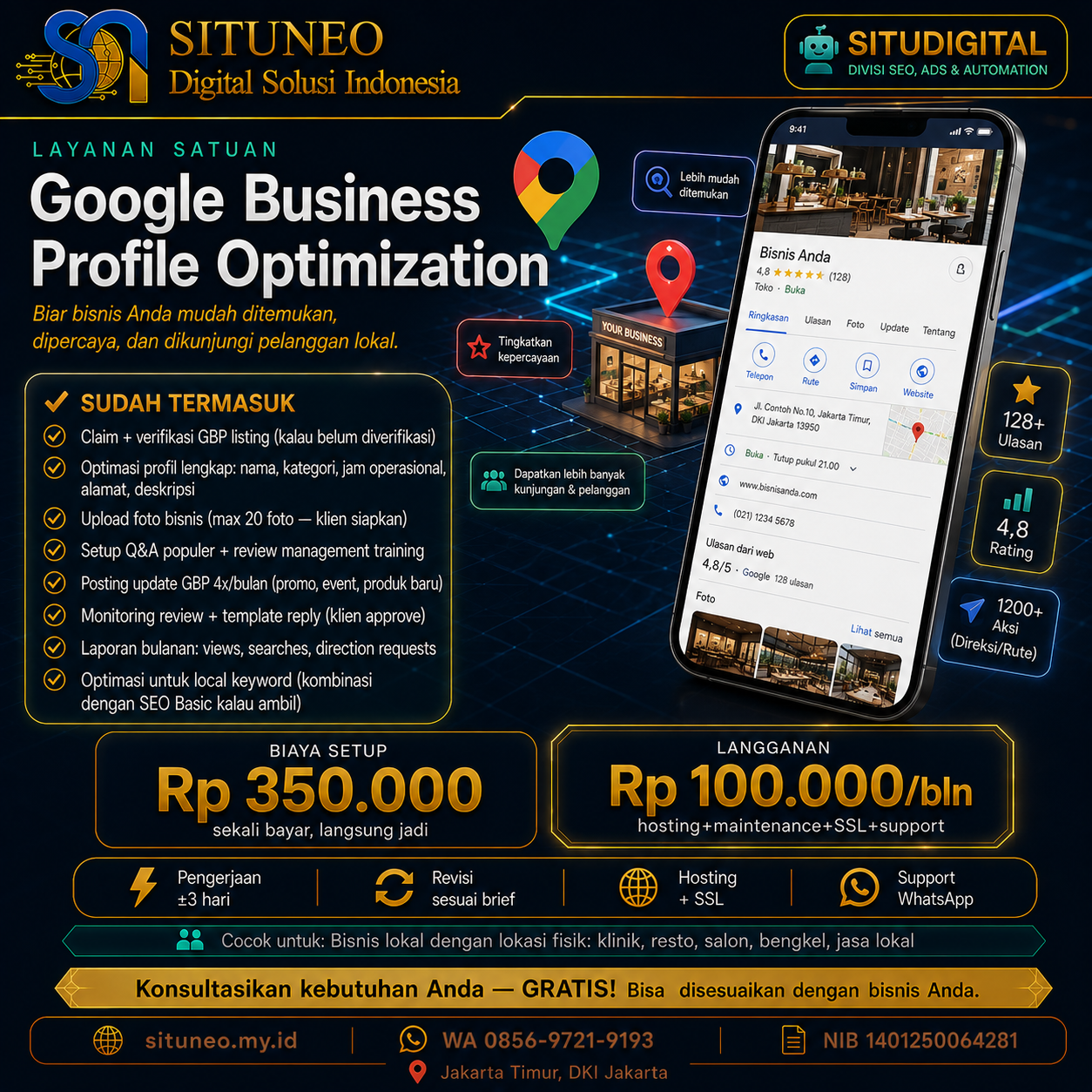 Google Business Profile Optimization