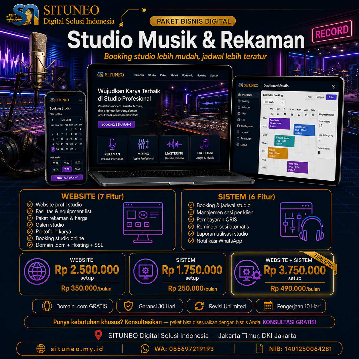 Studio Musik & Rekaman