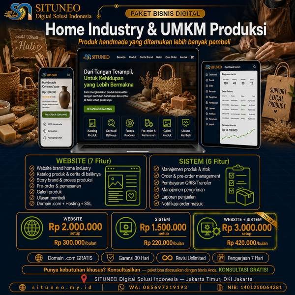 Home Industry & UMKM Produksi