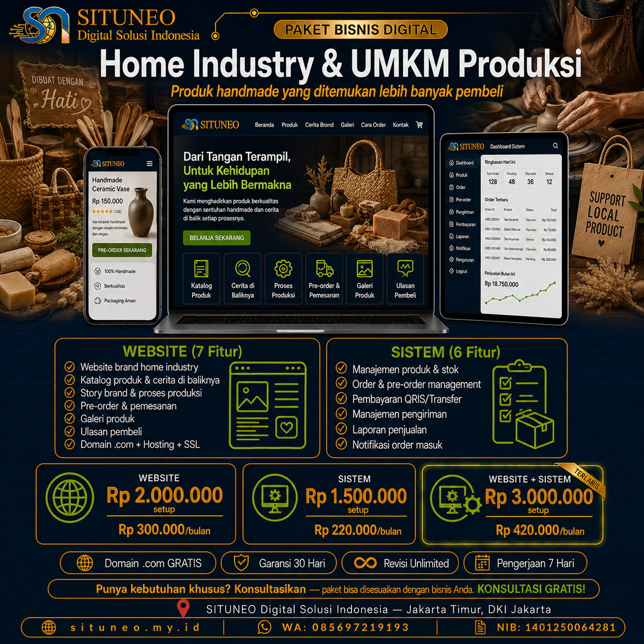Home Industry & UMKM Produksi