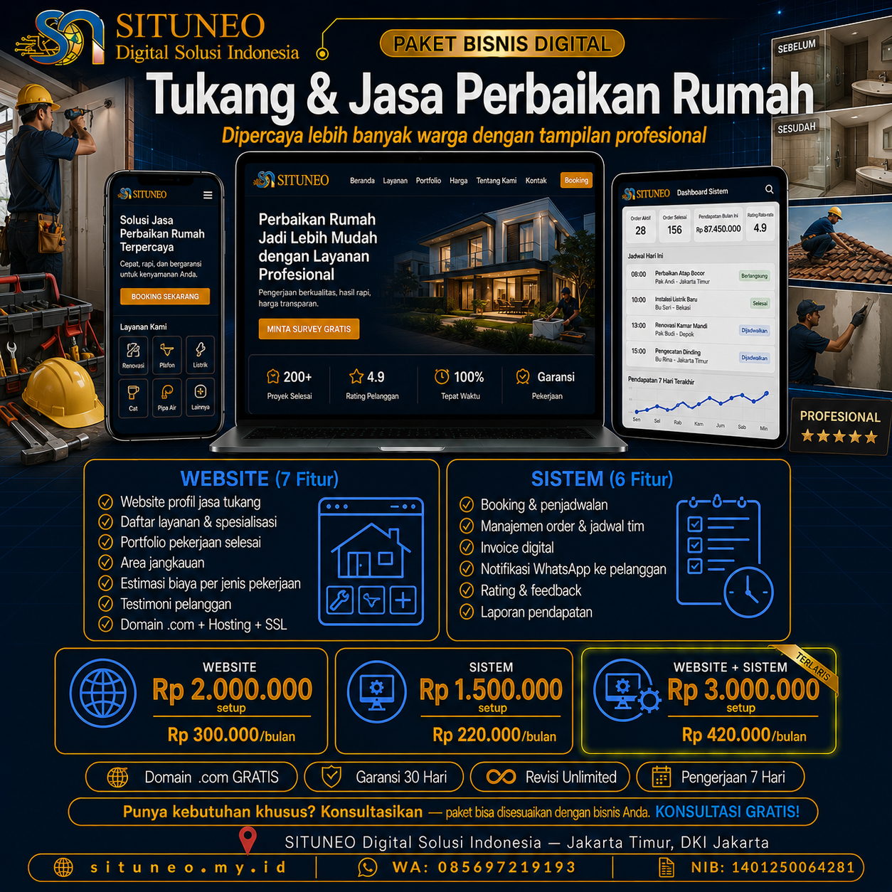 Tukang & Jasa Perbaikan Rumah