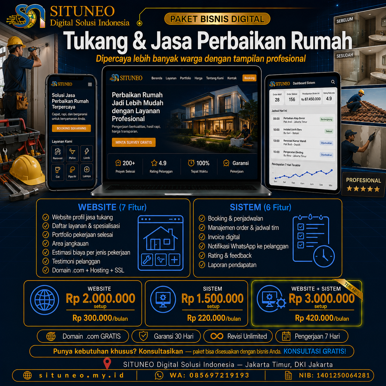 Tukang & Jasa Perbaikan Rumah