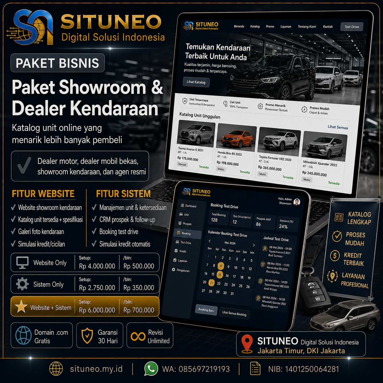 Showroom & Dealer Kendaraan