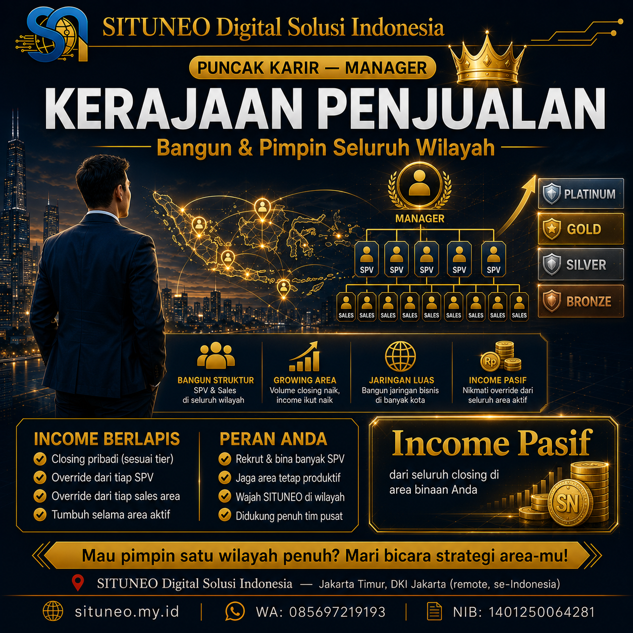 Manager Area: Bangun Kerajaan Penjualan Wilayah