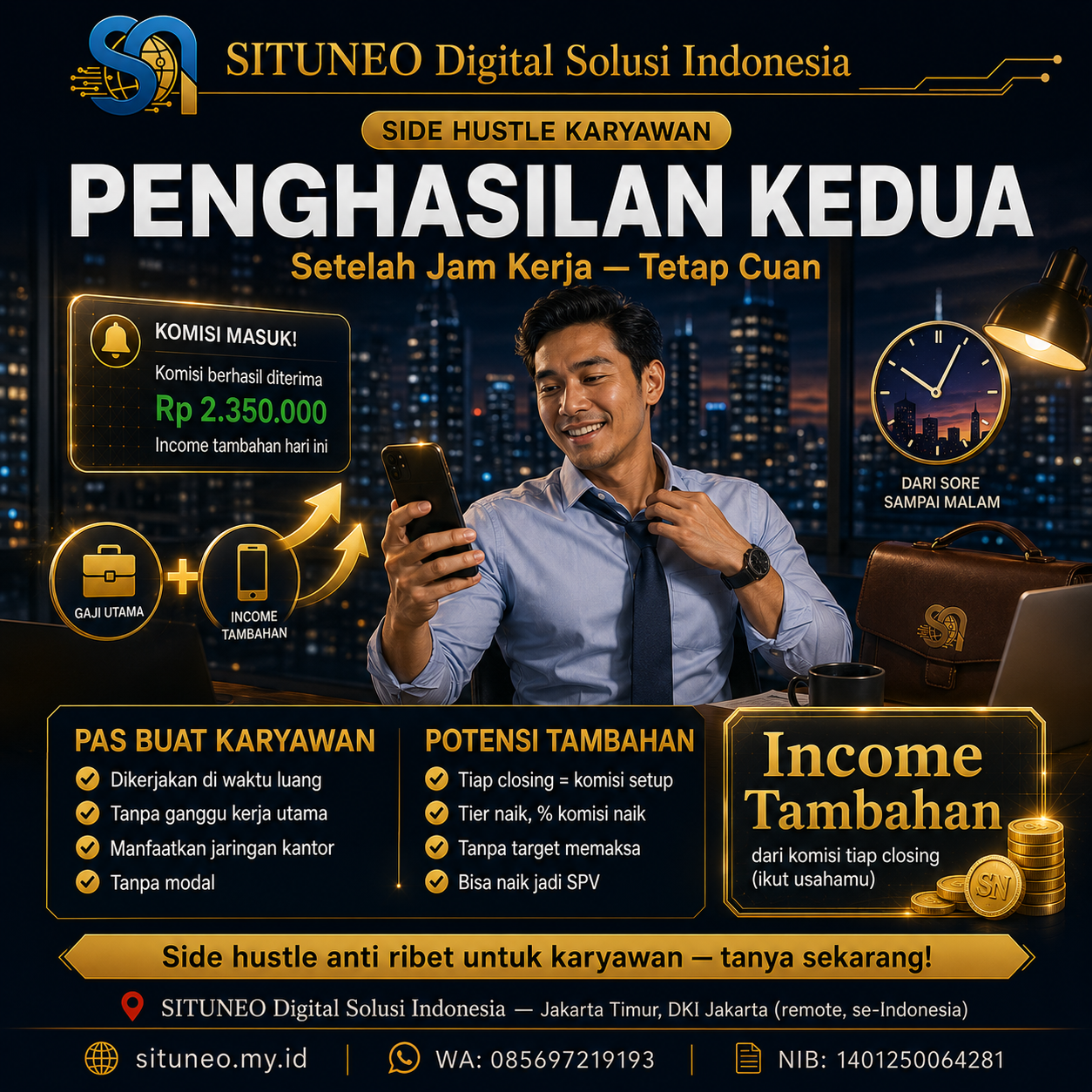 Sales: Side Hustle untuk Karyawan
