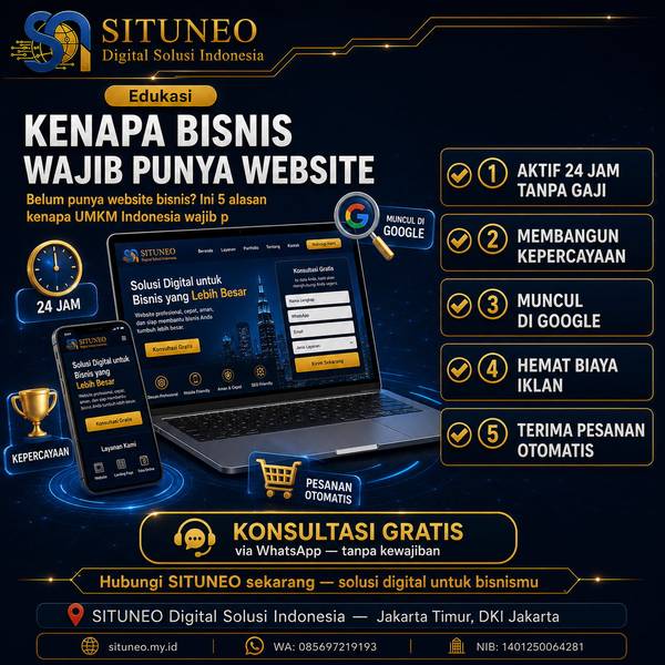 Kenapa Bisnis Wajib Punya Website?
