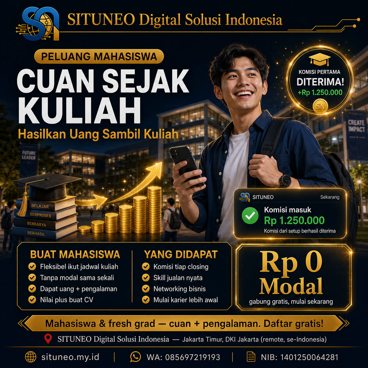 Sales: Peluang Mahasiswa & Fresh Graduate