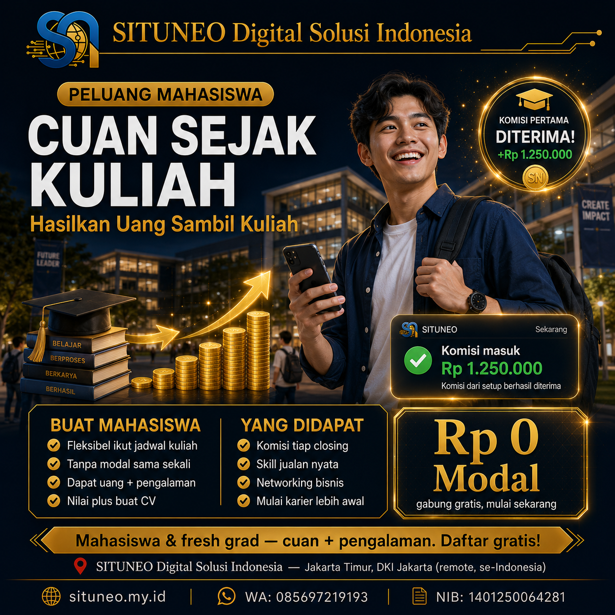 Sales: Peluang Mahasiswa & Fresh Graduate