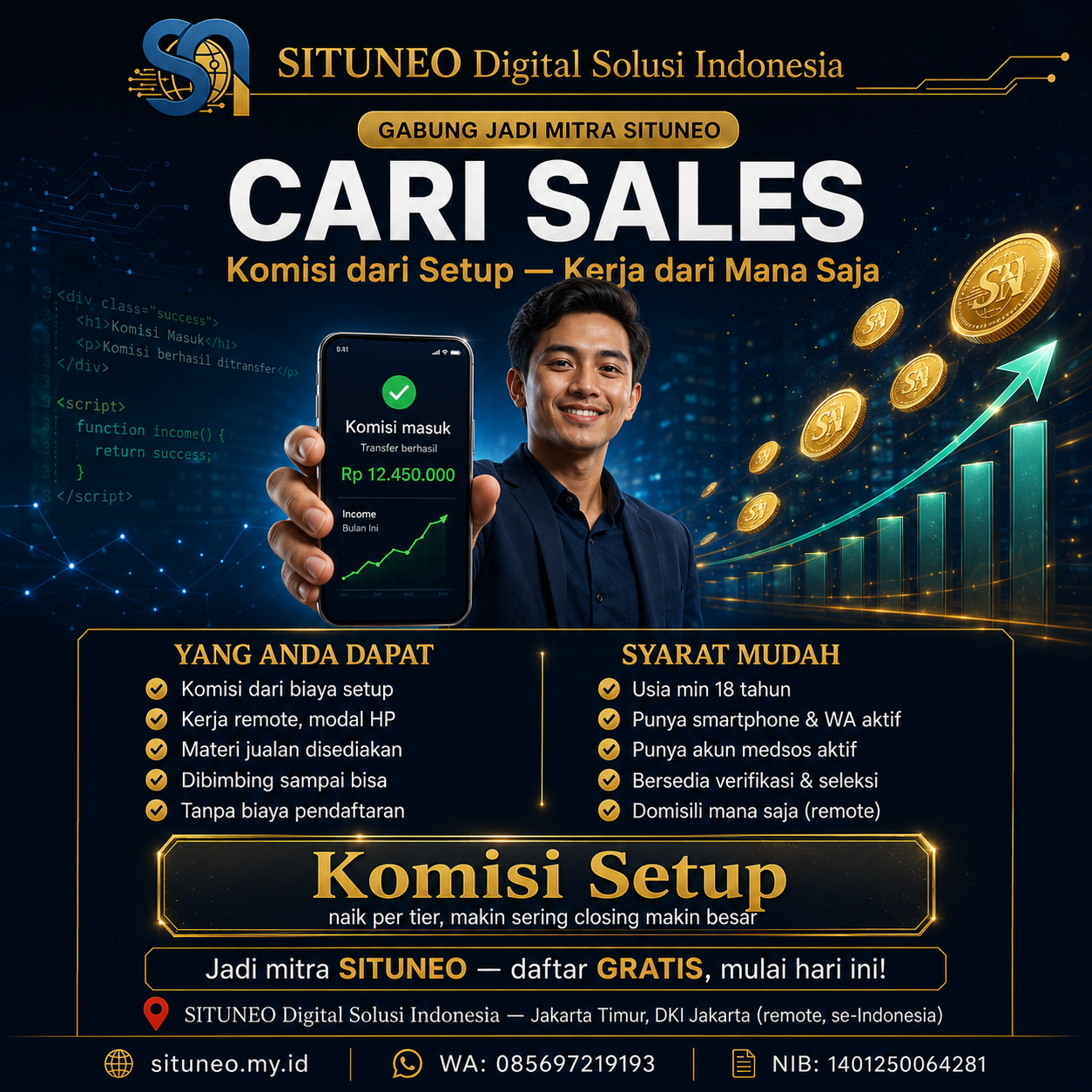 Sales: Ajak Orang Jadi Mitra Penjualan