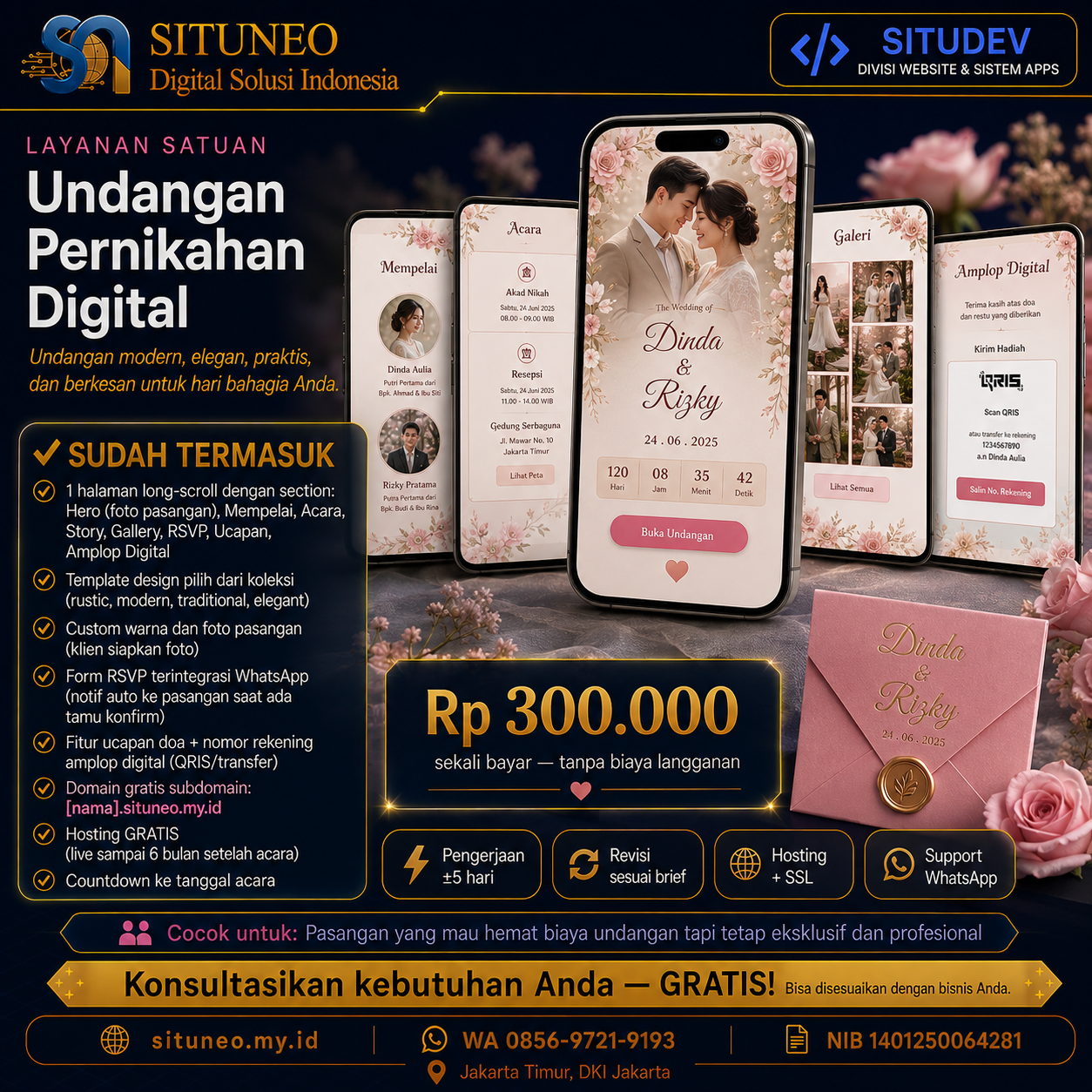 Undangan Pernikahan Digital