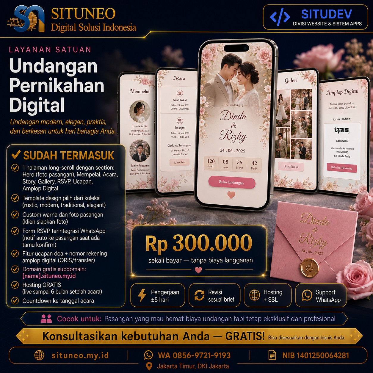 Undangan Pernikahan Digital