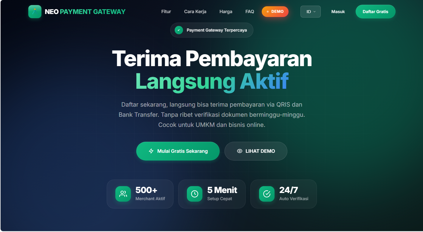 NEO Payment Gateway